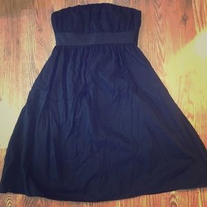 Gap strapless party dress sz small